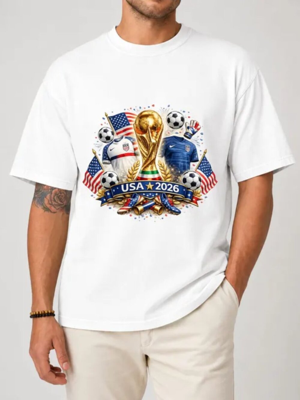 USA 2026 World Cup Shirt, America Soccer Fan Tee, USA Football T-Shirt